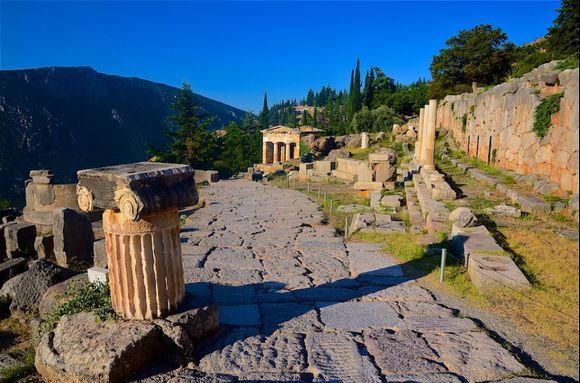 Delphi in the early morning