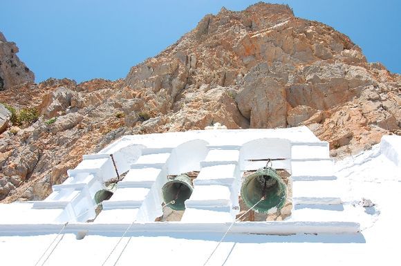 Bells in Chiossoviotissa monastery, Amorgos