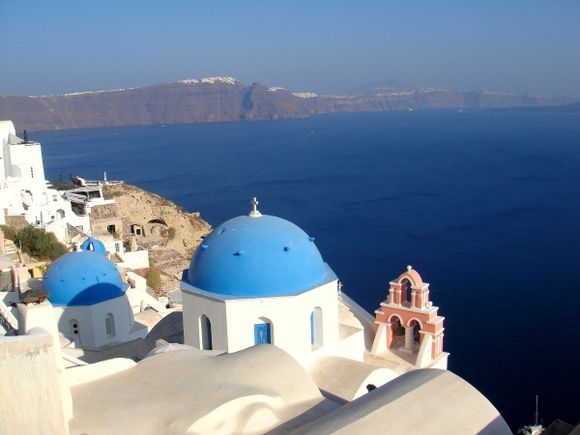 Oia, caldera view