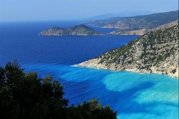 Ionian sea colours