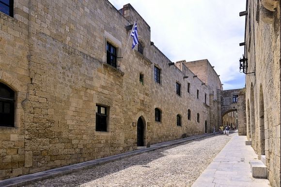 part of the street of the knights