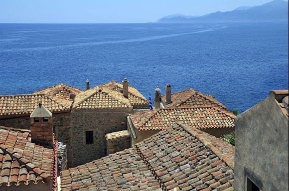 view over the roofs