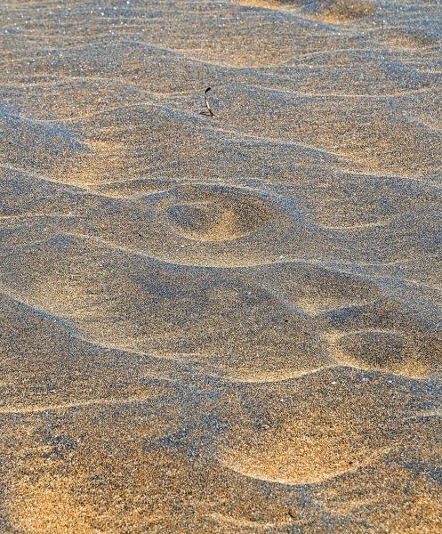 golden sands at Roukonia beach
