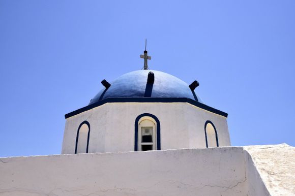 the greek colours at Agios Georgios Kastrou