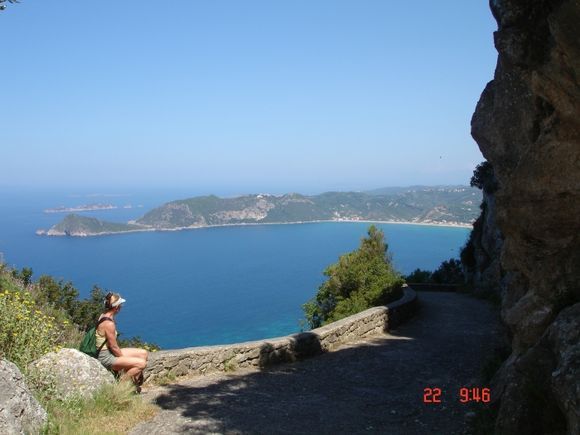 Corfu - view over Ayios Giorgos (NW)