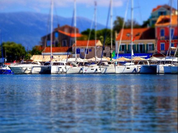 Yachts. Fiscardo, Kefalonia