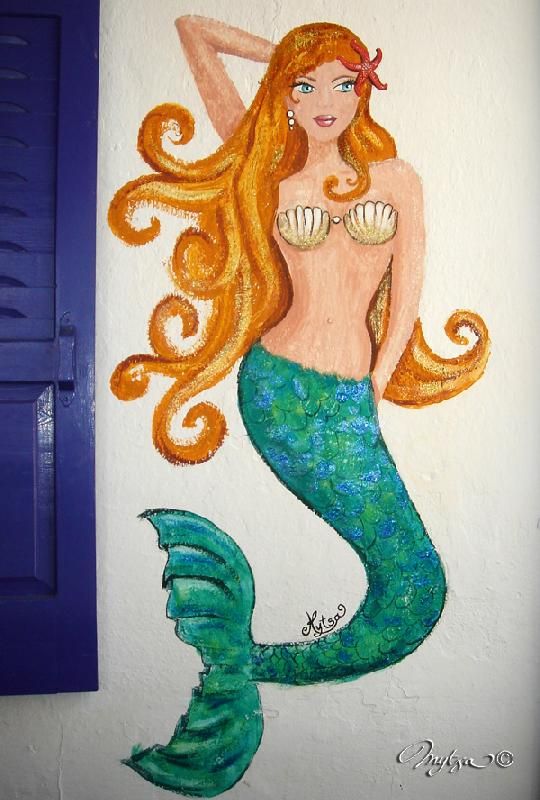 serifos, koutalas,
the mermaid on the wall the tavern
