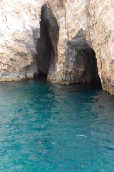 More blue caves