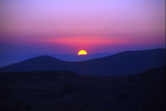 Sunset in Folegandros