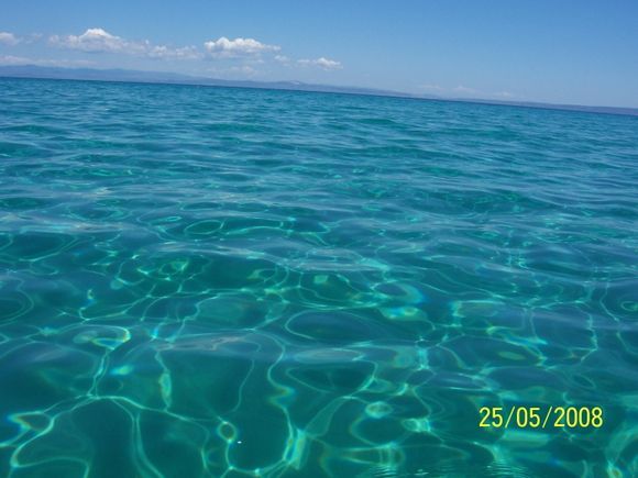 beautiful,clear water