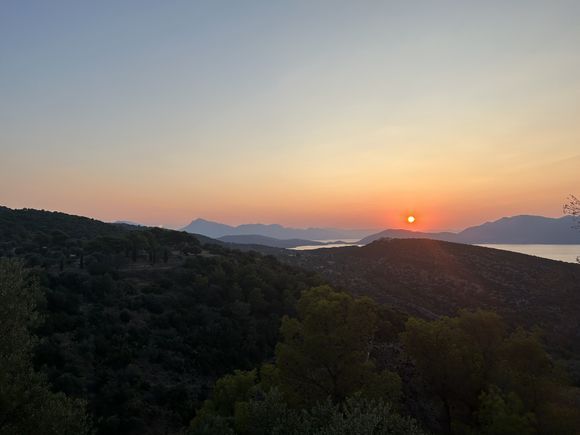 Sunset -view  from Temple of Poseidon