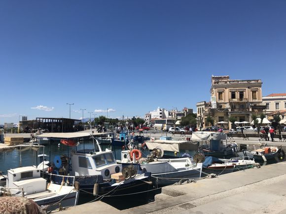 Aegina harbor