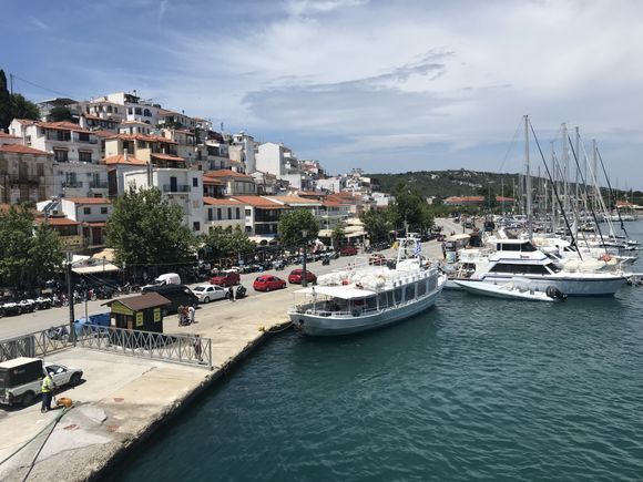 Skiathos port