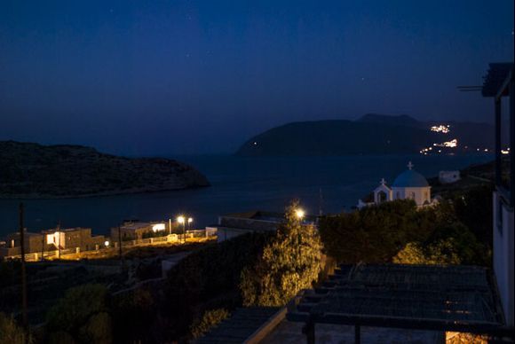 Agios Pavlos by night