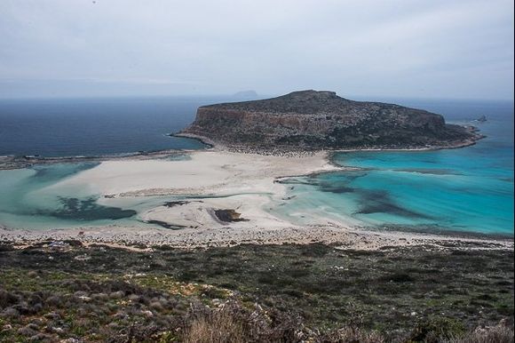 Springtime Balos - on a 'thin clouds filtered' afternoon