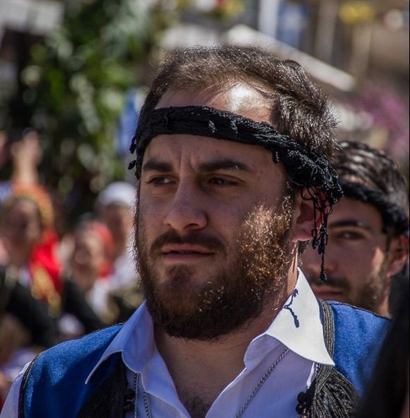 Faces and moments of the Greek Independence Day parade