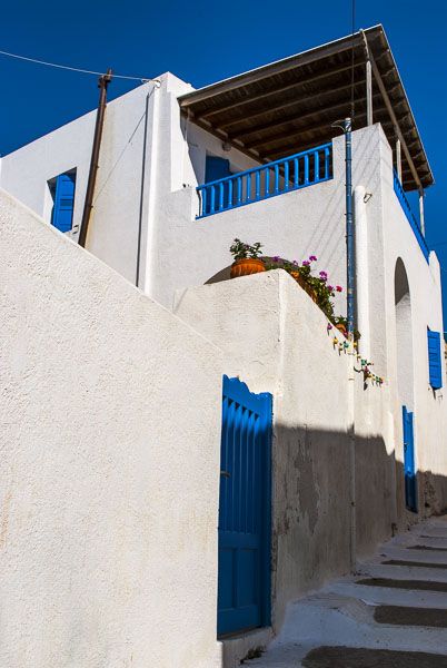 On the streets of Amorgos