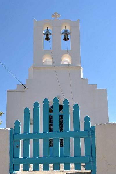 Small church behind small gate