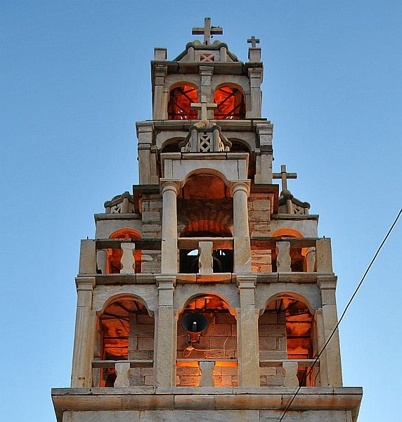 Illuminating belltower