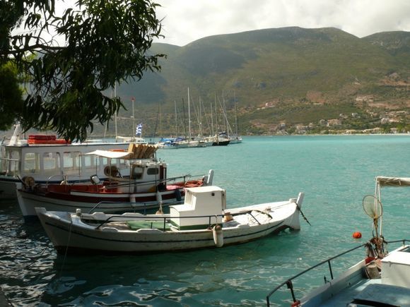 fishing boat on Vassiliki, Lefkada