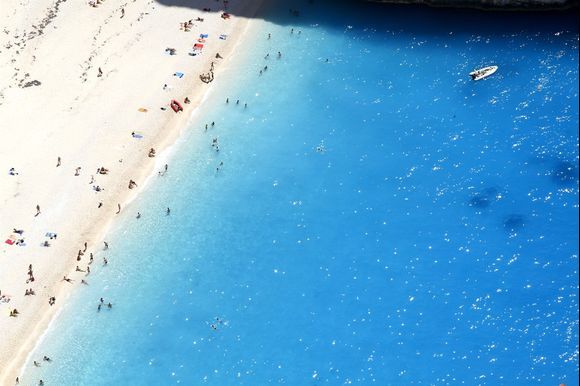 Crystal blue waters and white sand! The absolute Ionian sea combination!