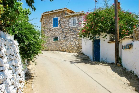 A lovely road at Kampi village, Zakynthos!