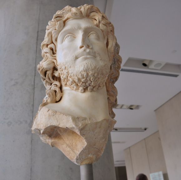 Acropolis Museum.Portrait of a ruler, Sauromates, King of Kimmerian Bosporus