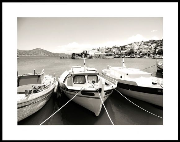 Boats in Elounda,Crete