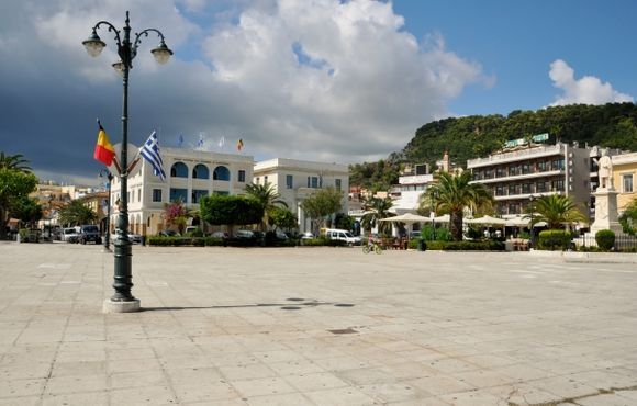 Zante town, Solomos square