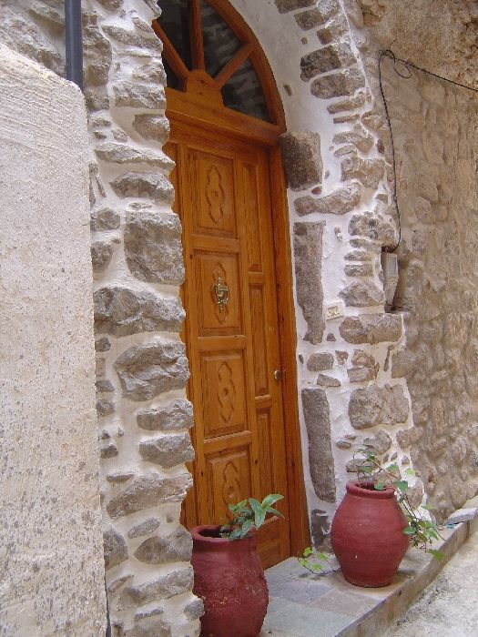 Greek doorstep