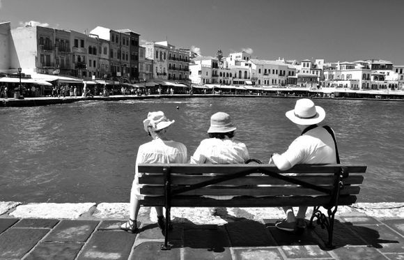 in Chania port