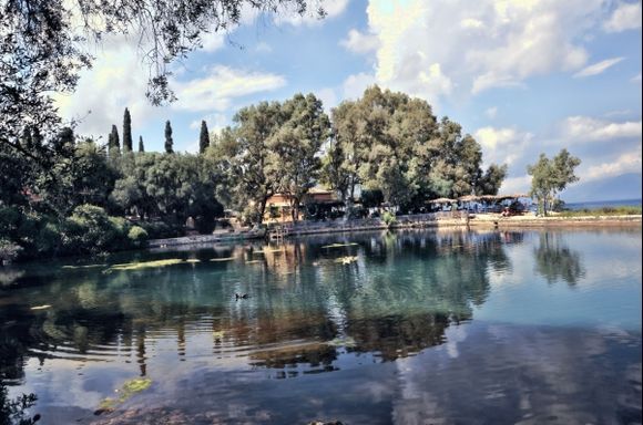 Kefalonia lake near Sami