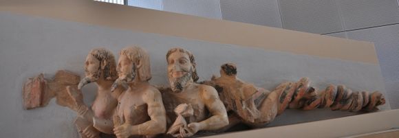 Acropolis Museum, the three bodied daemon