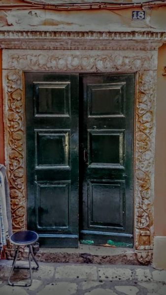 Doorway, Corfu Town.