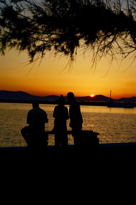 Sunset in Naxos