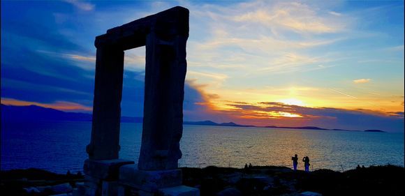 The best sunset in Naxos 