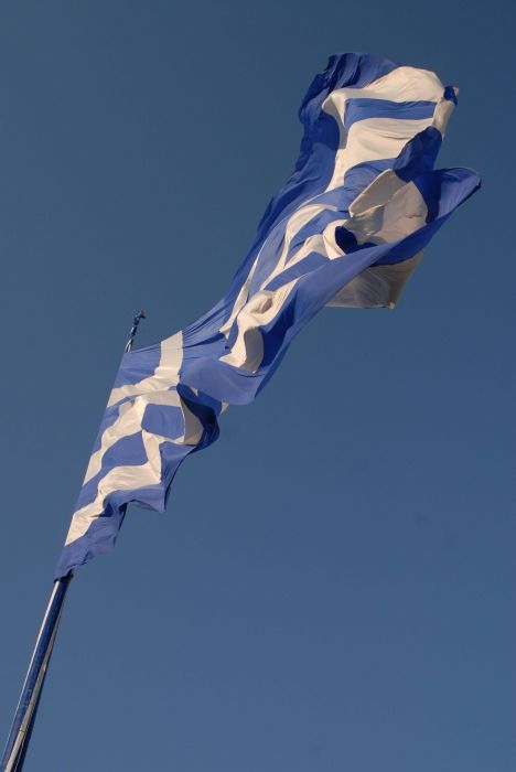 The biggest Greek flag in the world