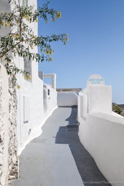 Streets of Santorini