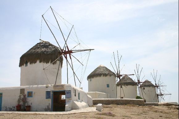 Seaside windmills