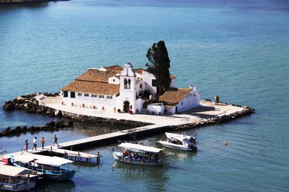 Beautiful Corfu scenery