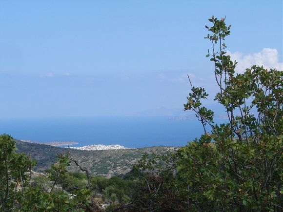 Agios Nicolaos seen from Kritsa hills