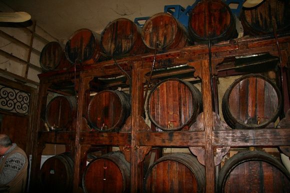 Brettos winery in the Plaka