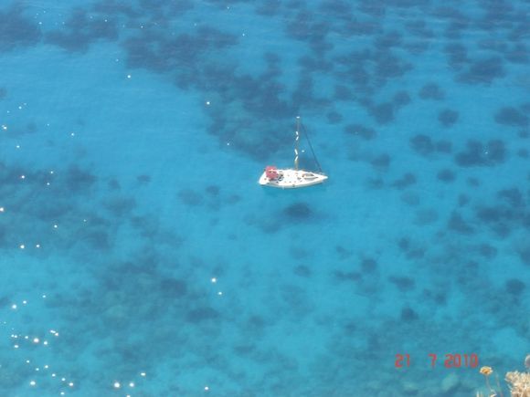 Tranquility of the sea.