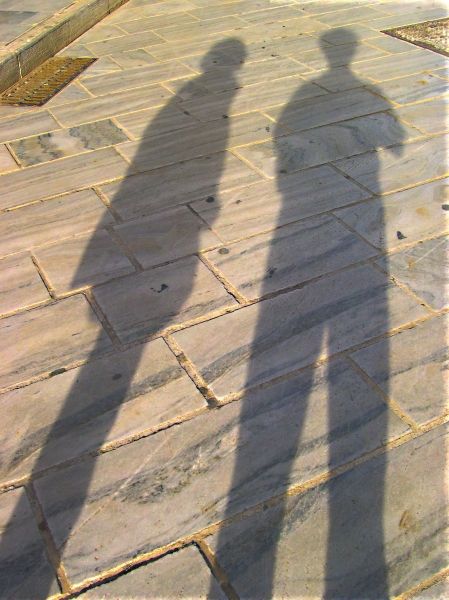 shadows in Miaouli square