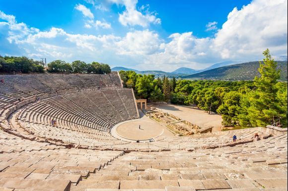 https://www.greeka.com/attica/athens/news/events/athens-epidaurus-festival-2020/
The ancient theatre of Epidaurus will host Ancient Greek Tragedy plays from the most renowned theatres of the world during the Athens and Epidaurus Festival. Watching a play in a theatre that was build many centuries ago is a lifelong experience.