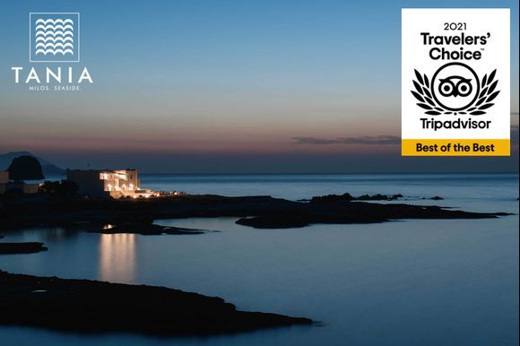 https://www.taniamilos.gr
Tania Milos is the place to book your accommodation on Milos island.

This 2021 travelers' choice awarded hotel by Tripadvisor, is ideally located in Pollonia village and will offer you a warm accommodation!

Book one of its luxury rooms and enjoy an authentic hospitality! 