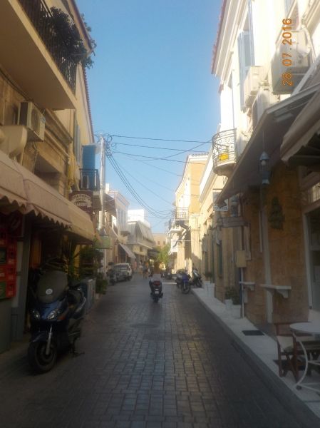 Another narrow street of Aegina's