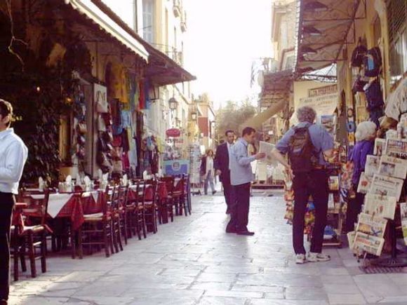 Plaka, old historical neighbourhood of Athens (2)