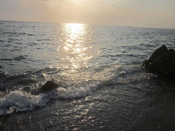 Saronida beach