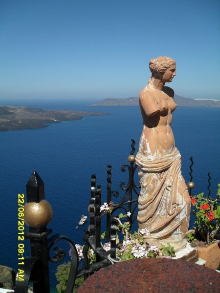 Santorini harbour